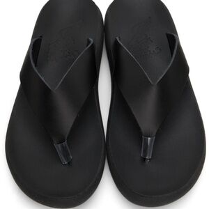 Black Charys Comfort Vachetta Sandals